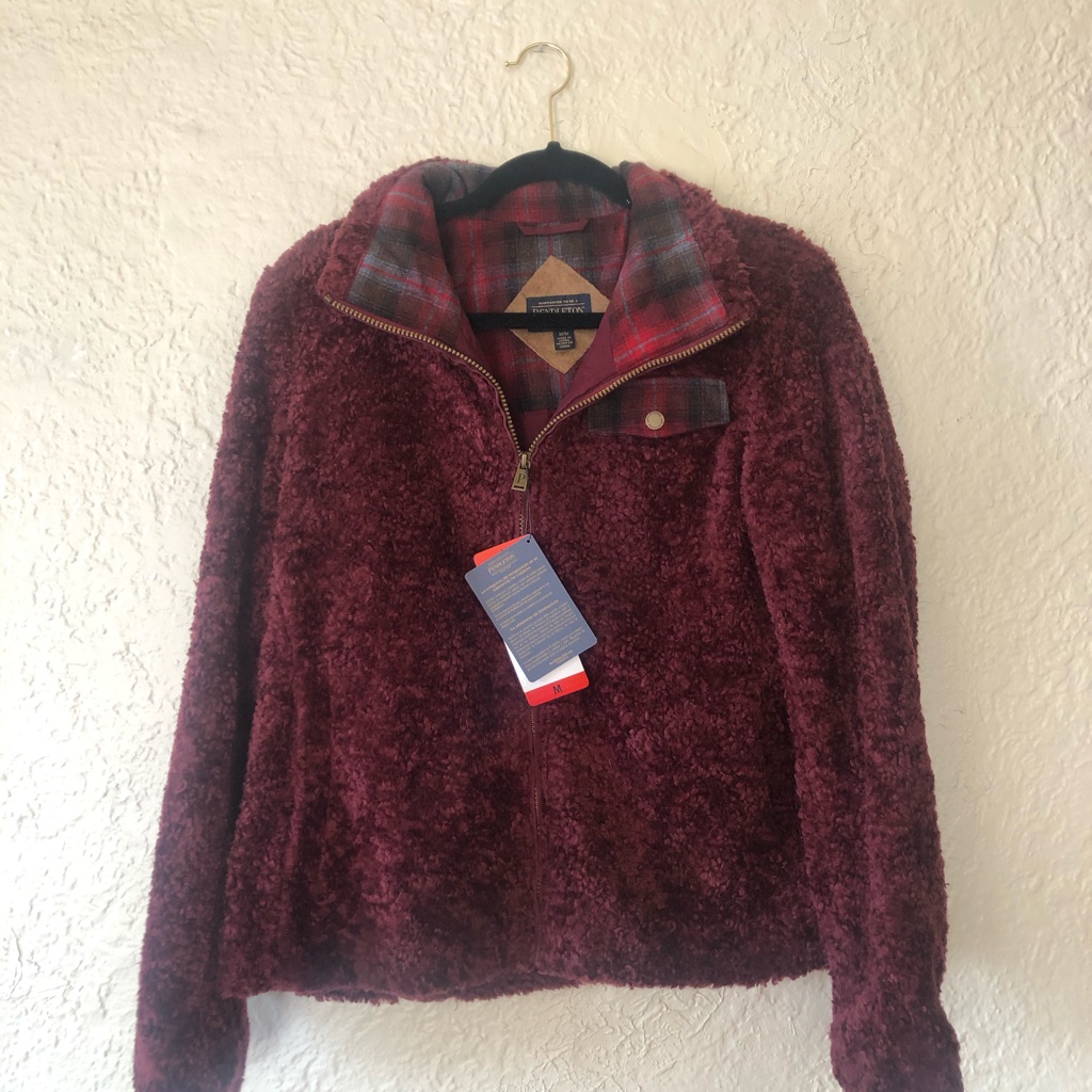 Pendleton Fuzzy Zip Jacket